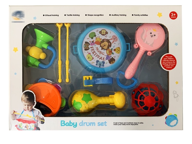 BABY RATTLE 9 PCS - HP1160068