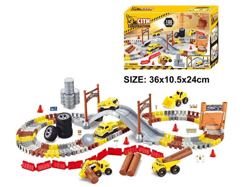 B/O RAIL CAR W/LIGHT,108PCS - HP1160085