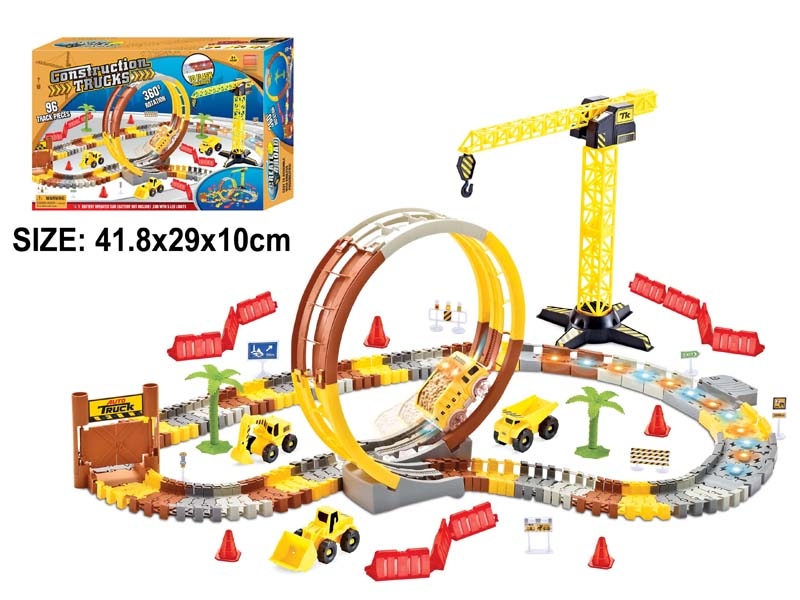 B/O RAIL CAR W/LIGHT,106PCS - HP1160089