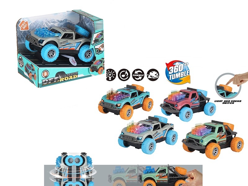 FRICTION CAR W/LIGHT&SOUND,3*AG13 - HP1160101