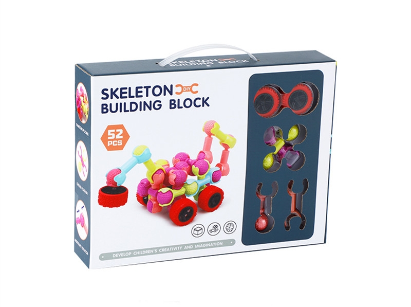 SKELETON BUILDING BLOCK 52PCS - HP1160125