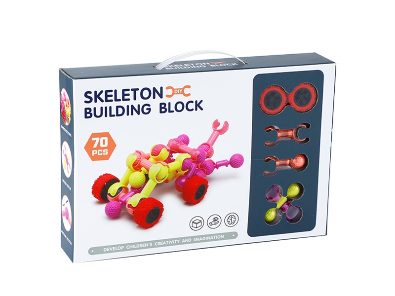 SKELETON BUILDING BLOCK 70PCS - HP1160173