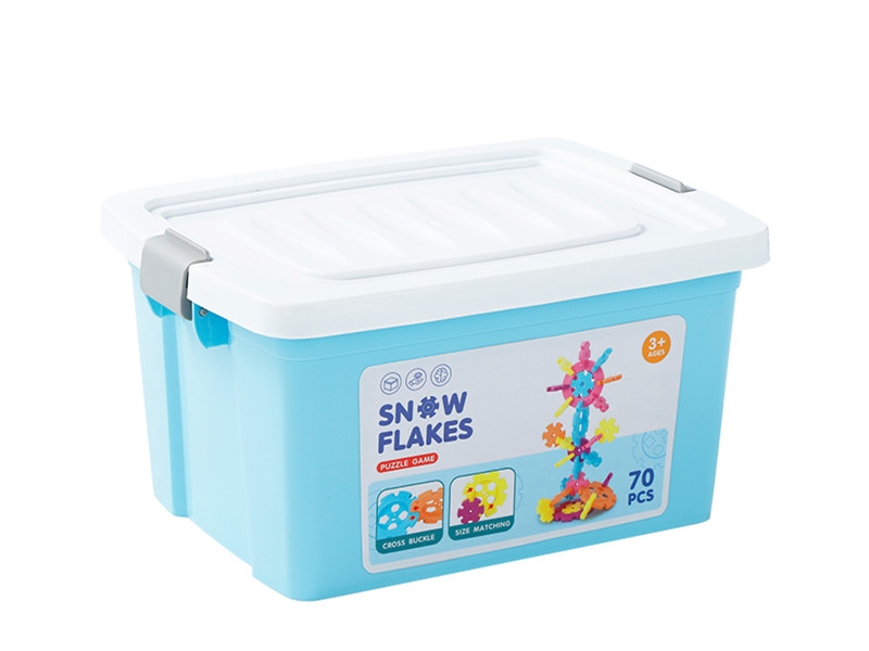 SNOW FLAKES PUZZLE GAME 70PCS - HP1160174