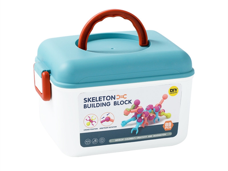 SKELETON BUILDING BLOCK 88PCS - HP1160176