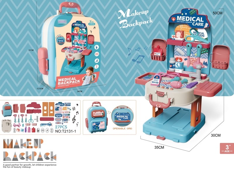 BACKPACK DOCTOR SET W/MUSIC & LIGHT - HP1160362