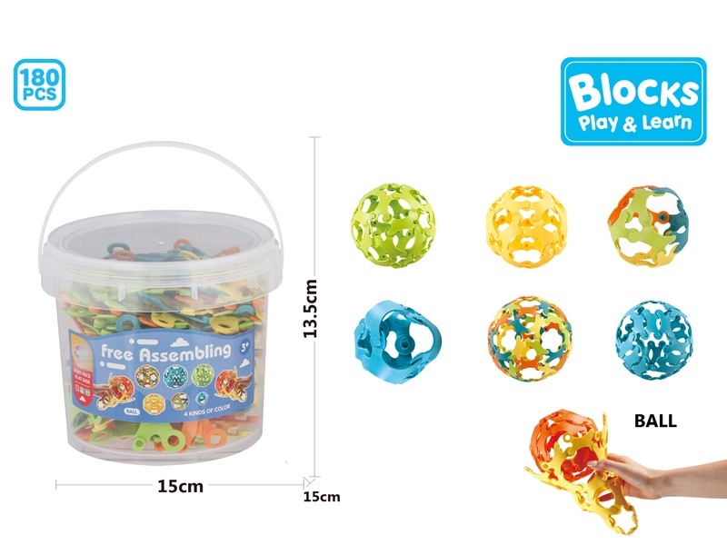BUILDING BLOCKS 180PCS - HP1160500
