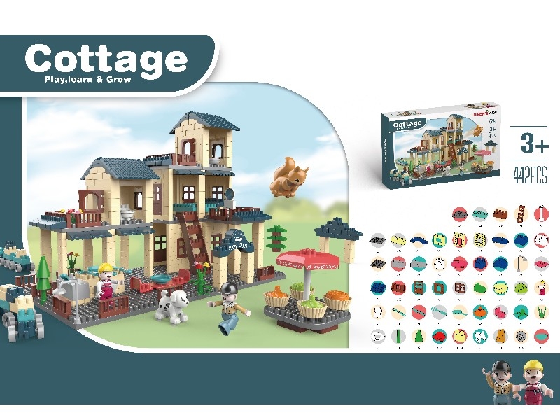 BUILDING BLOCKS 442PCS - HP1160991