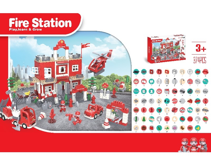 BUILDING BLOCKS 374PCS - HP1160997