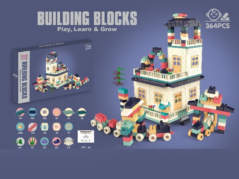 BUILDING BLOCKS 364PCS - HP1161018