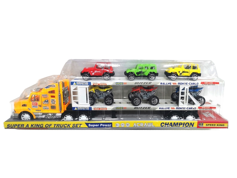 FRICTION TRUCK W/FREE WAY CAR - HP1161161