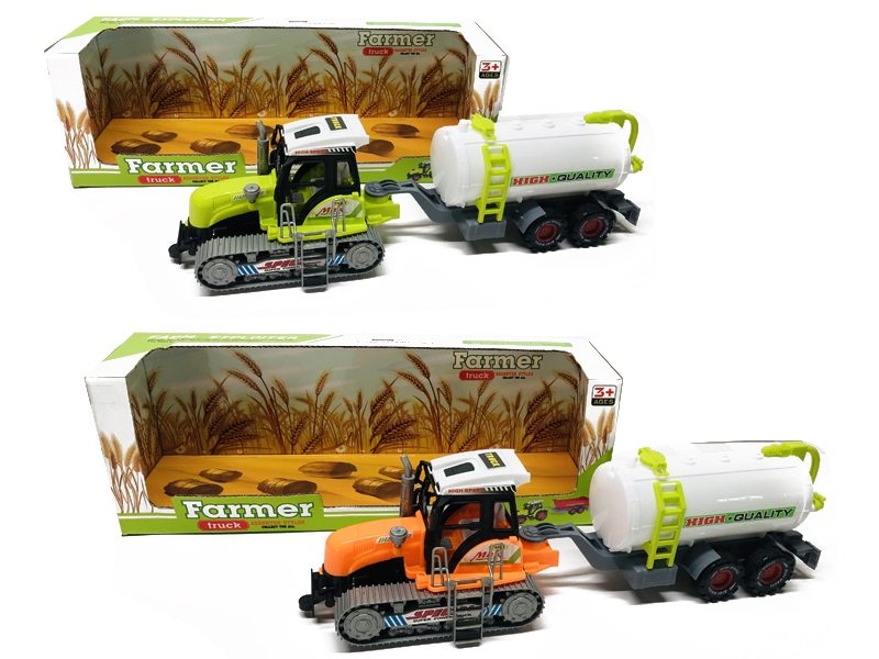 FRICTION FARMER TRUCK，YELLOW/GREEN - HP1161731