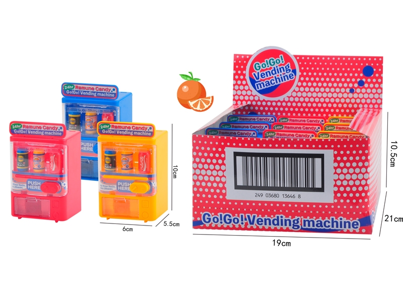 MINI VENDING MACHINE 12PCS/DISPLAY BOX - HP1162602