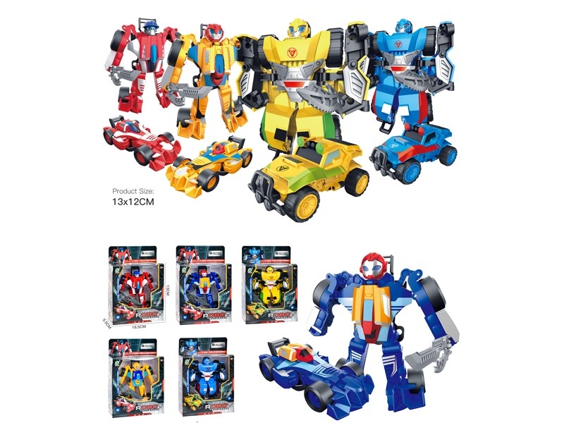 TRANSFORMED CAR,2ASST,RED/YELLOW/BLUE,YELLOW/BLUE - HP1162790