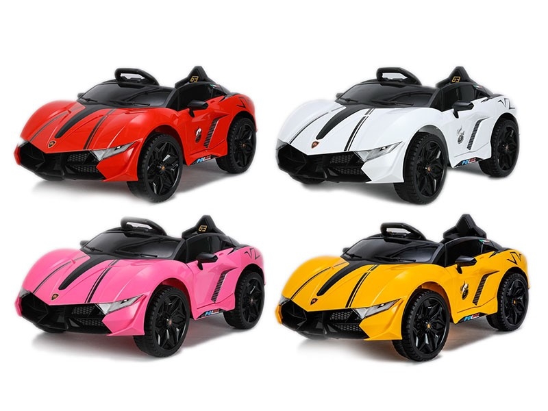 B/O CHILD CAR W/EARLY EDUCATION & LIGHT & MUSIC & STORY & USB & MP3 & MOBILE PHONE REMOTE CONTROL,RED/WHITE/YELLOW/PINK - HP1162891