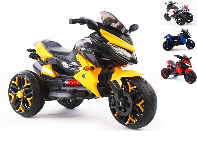 B/O CHILD MOTORCYCLE W/EARLY EDUCATION & LIGHT & MUSIC & STORY,RED/BLUE/WHITE/ORANGE - HP1162909