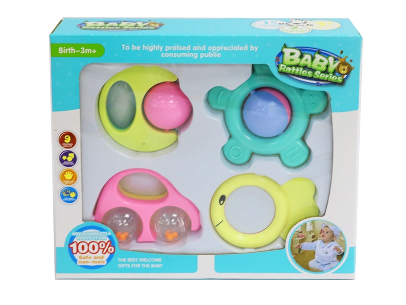 BABY RATTLE 4PCS - HP1162946