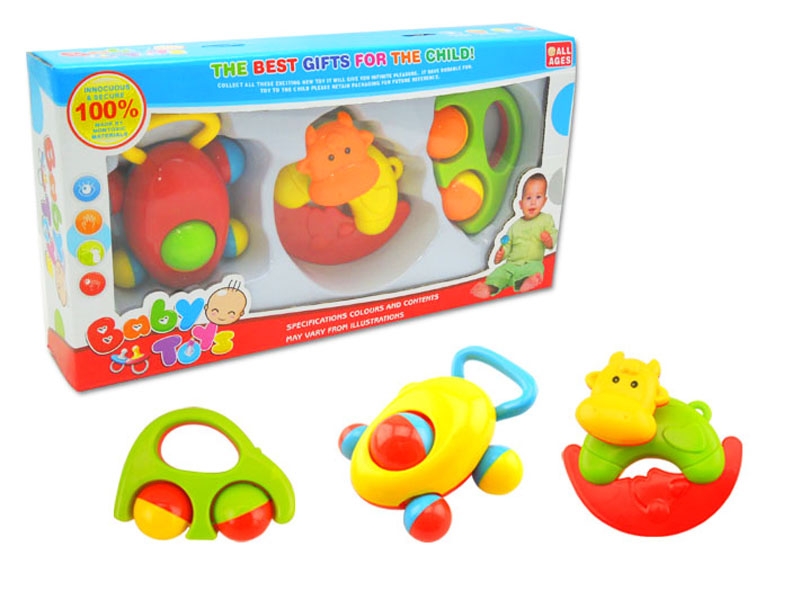 BABY RATTLE 3PCS - HP1162950