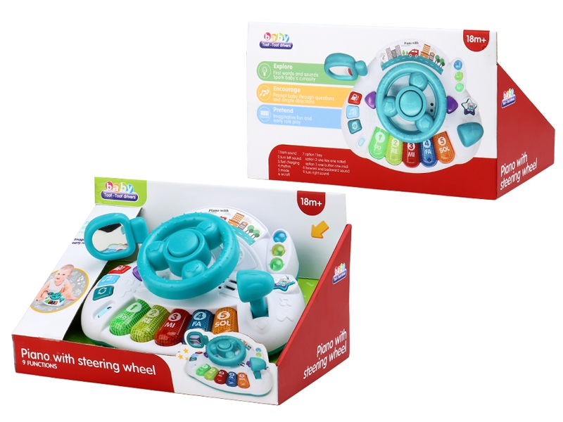 B/O STEERING WHEEL W/MUSIC & LIGHT - HP1163200