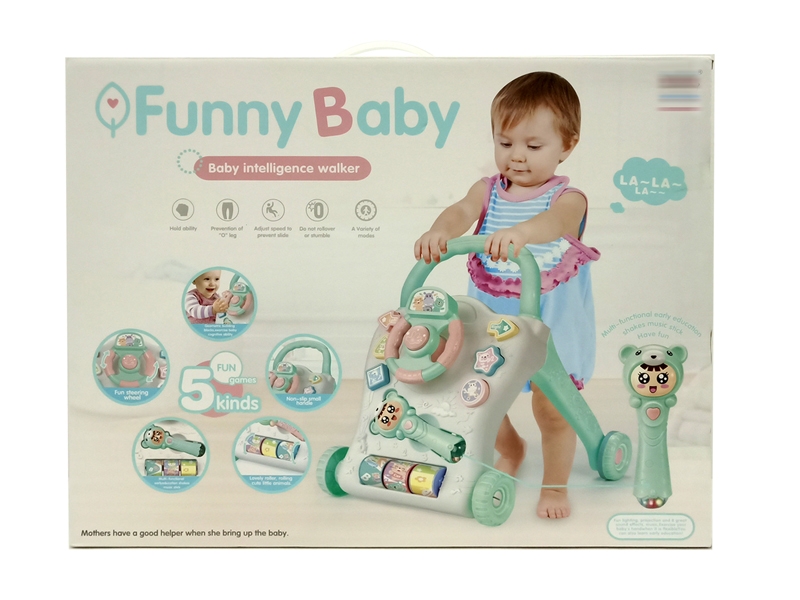 WHEEL CHILDREN WALKER W/LIGHT & MUSIC - HP1163415