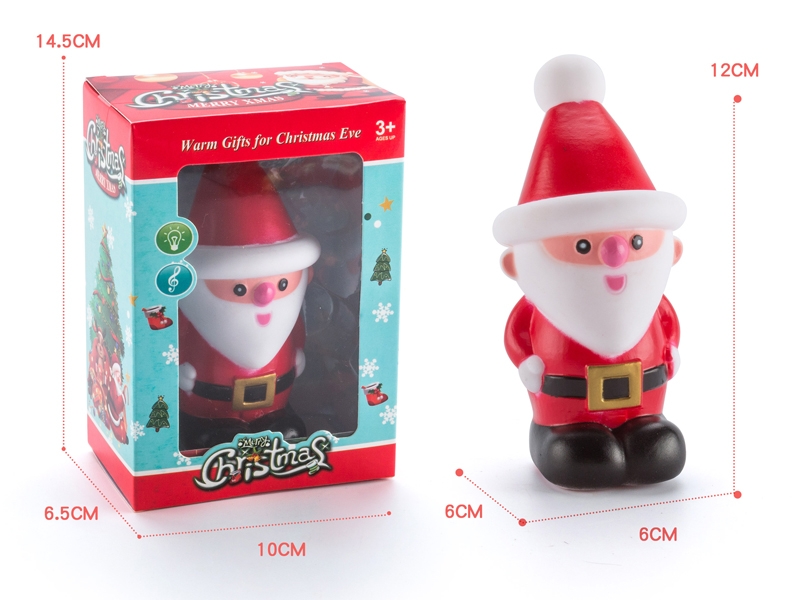 VINYL SANTA CLAUS WITH W/LIGHT&MUSIC - HP1163501