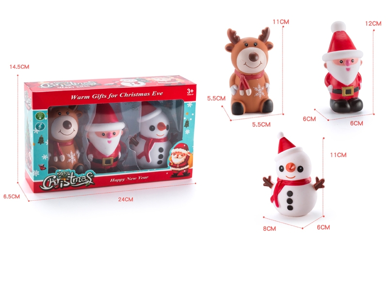 VINYL SANTA CLAUS WITH W/LIGHT&MUSIC - HP1163503