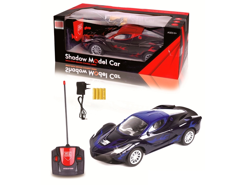 1：18火龙带前灯法拉利四通遥控车 - HP1163702