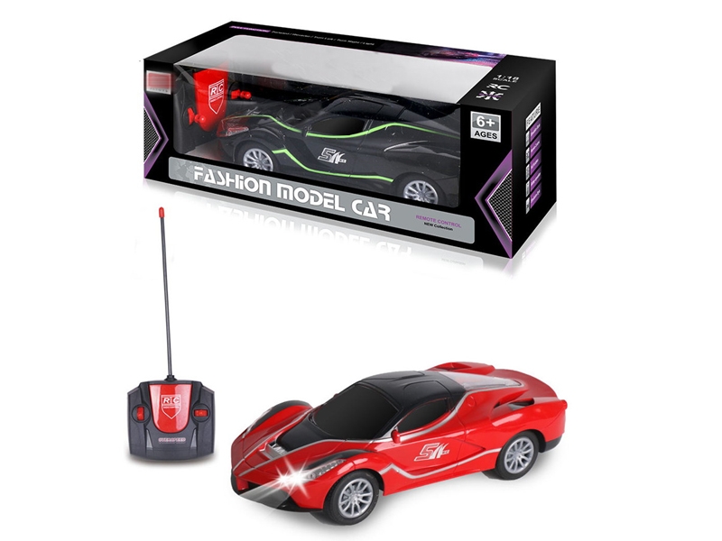 1:18带前灯仿真法拉利四通遥控车 - HP1163703
