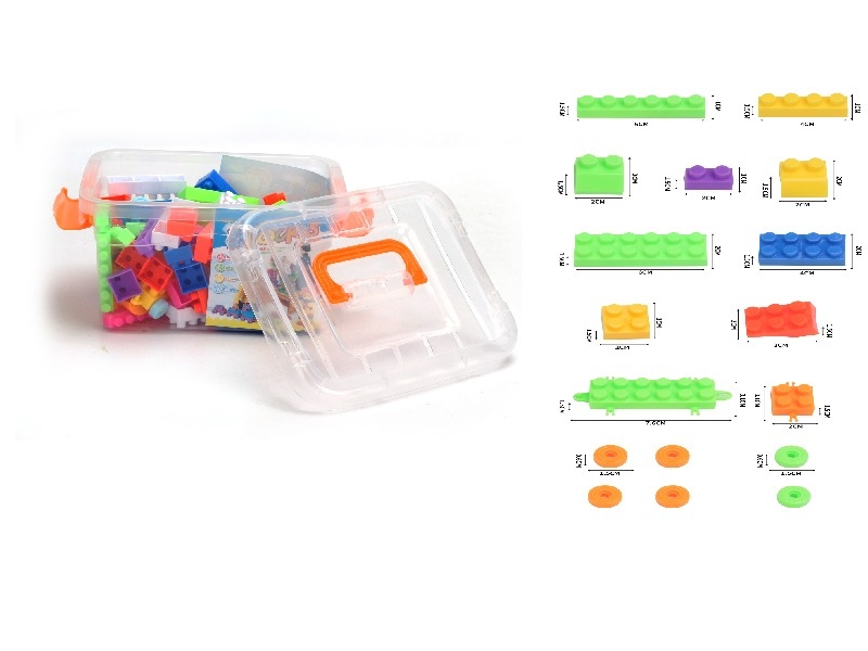 BUILDING BLOCKS 155PCS - HP1163741