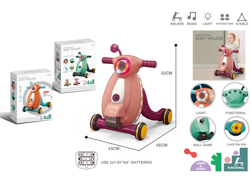 BABY WALKER W/LIGHT&MUSIC - HP1163784