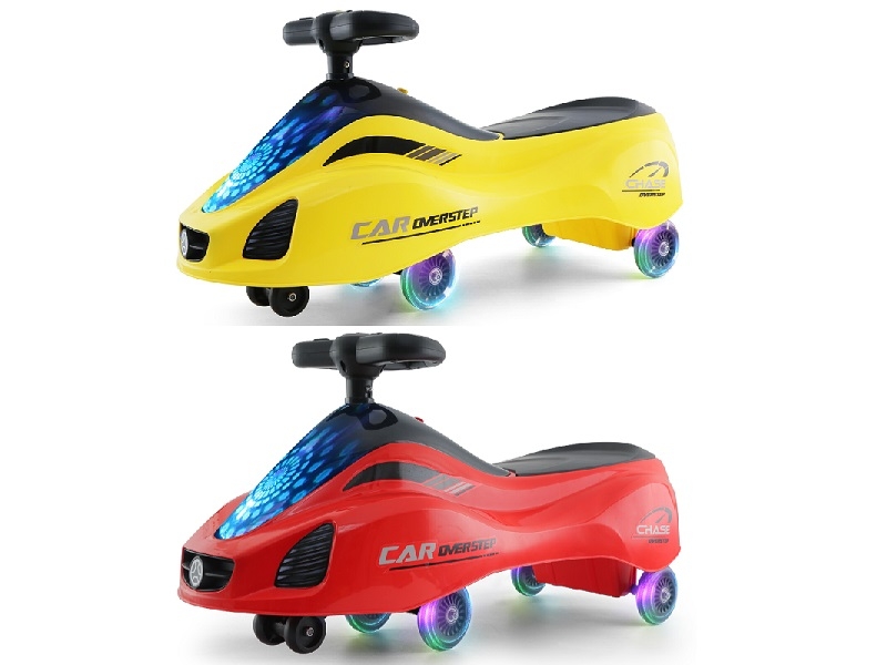 RIDE ON CAR W/MUSIC & LIGHT,YELLOW AND RED - HP1164082
