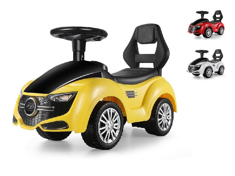 RIDE ON CAR W/MUSIC & LIGHT,YELLOW, WHITE AND RED - HP1164083