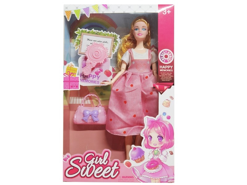 11.5“ SOLID BODY DOLL W/ACCESSORIES - HP1164346