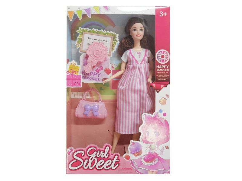 11.5“ SOLID BODY DOLL W/ACCESSORIES - HP1164349