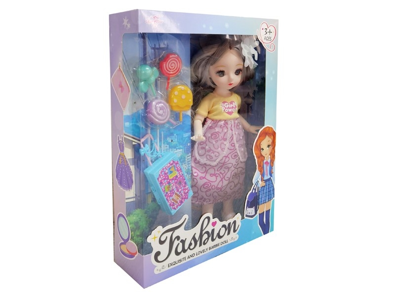 12” SOLID BODY DOLL W/ACCESSOREIS - HP1164374