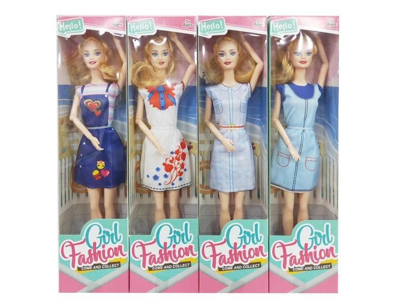 11.5“ SOLID BODY DOLL 4ASST - HP1164508