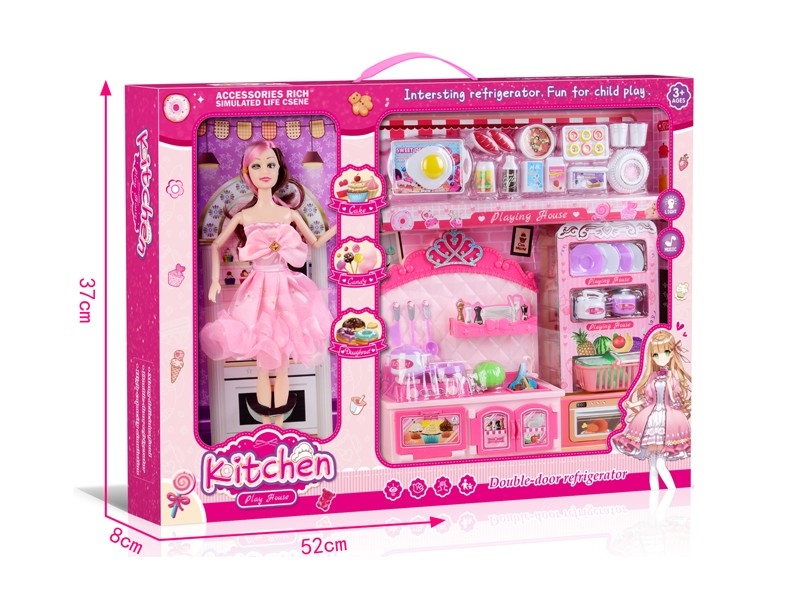 JOINTS BODY DOLL W/ACCESSORIES &LIGHT & MUSIC - HP1164565