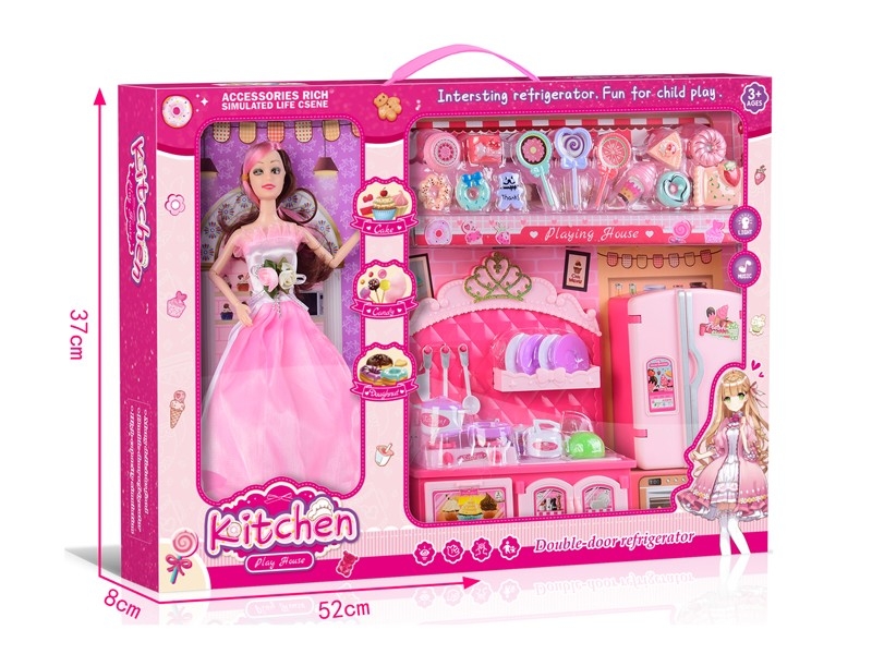 JOINTS BODY DOLL W/ACCESSORIES &LIGHT & MUSIC - HP1164567