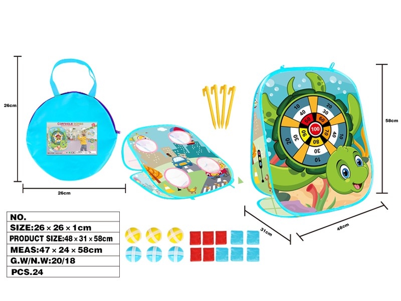 乌龟折叠投掷沙包帐篷（21PCS） - HP1164879