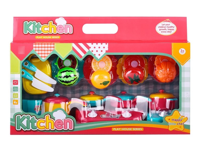 KITCHEN SET & CUTTING PLAY SET - HP1164957