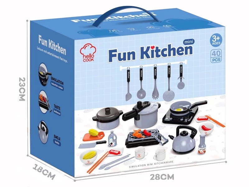 KITCHEN SET 40PCS - HP1164976