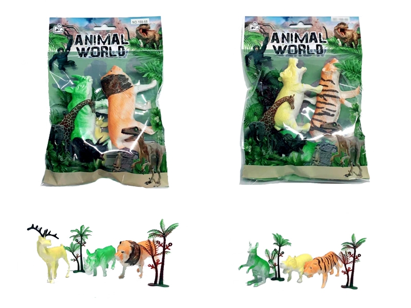 ANIMAL PIAY SET，2ASST - HP1165394