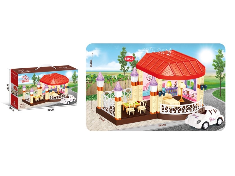 DIY  ASSEMBLE VILLA W/MUSIC - HP1165441