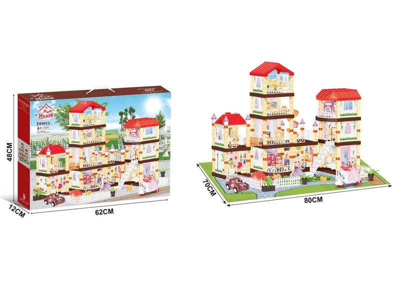 DIY  ASSEMBLE VILLA W/MUSIC - HP1165445
