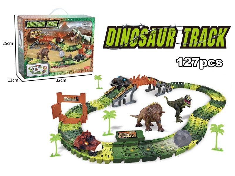 B/O RAIL CAR W/DINOSAUR，2ASST - HP1165789