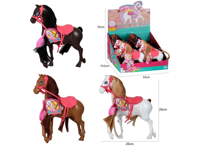 VINYL HORSE 12PCS/DISPLAY - HP1165843