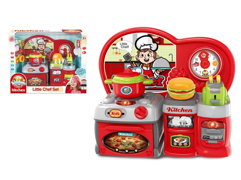 KITCHEN SET W/LIGHT & MUSIC & NOT INCLUDED BATTERY - HP1165975