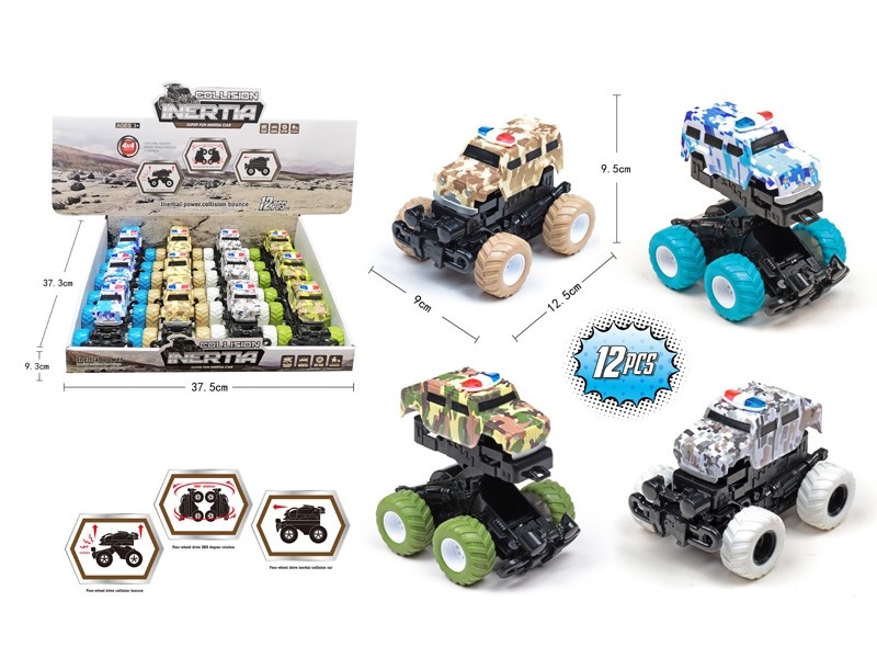 FRICTION CAR 12PCS/DISPLAY - HP1166043