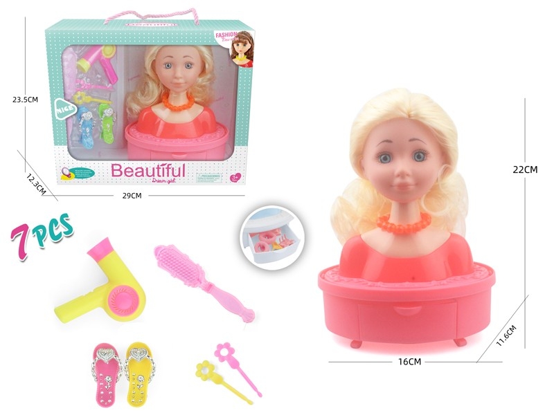 Doll HEAD W/ACCESSORIES - HP1166088