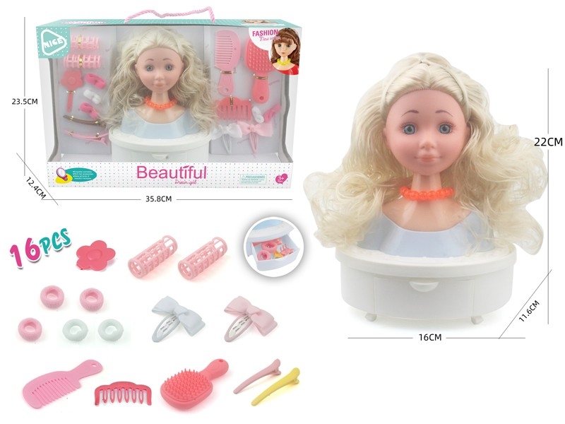 Doll HEAD W/ACCESSORIES - HP1166090