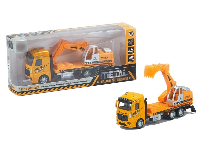 1:32  PULL BACK DIE CAST MINING CAR,3ASST - HP1166277